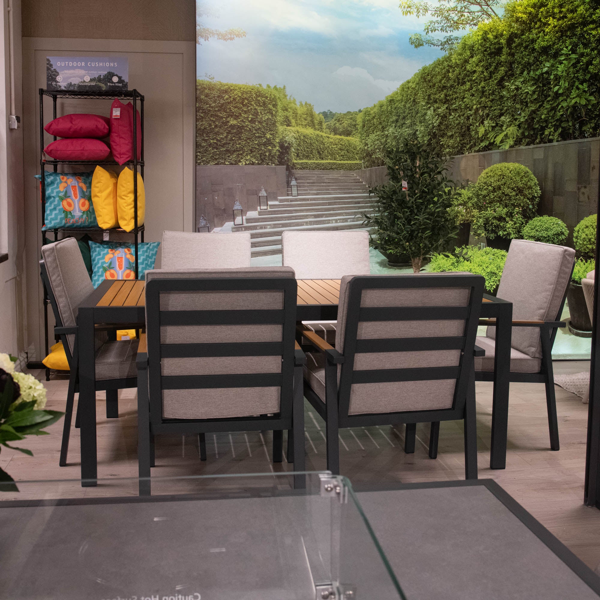 Antigua - 6 Seat Garden Dining Set - Item as Pictured
