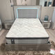 Amelia 150cm (King) Wooden Bedframe Titanio/Silver Ash with Slats