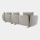 Cattelan Italia Douglas - LHF With Open Curved End Sofa In Fabric