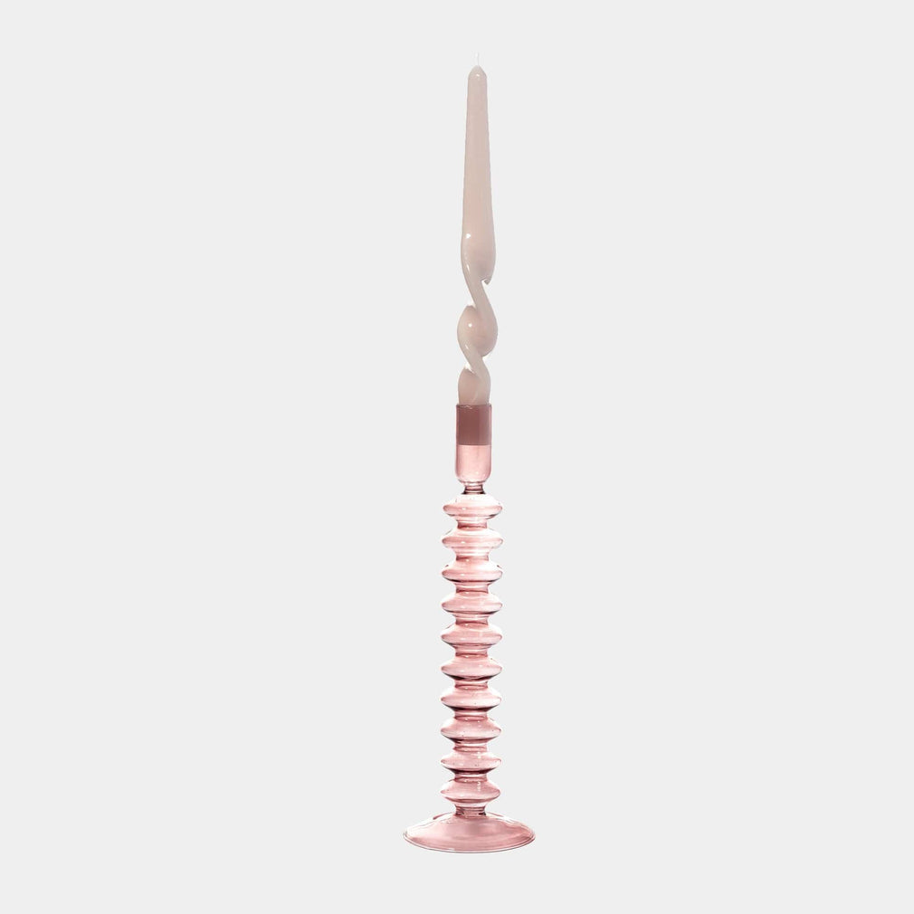 Maegen - Rose Quartz Candle Holder