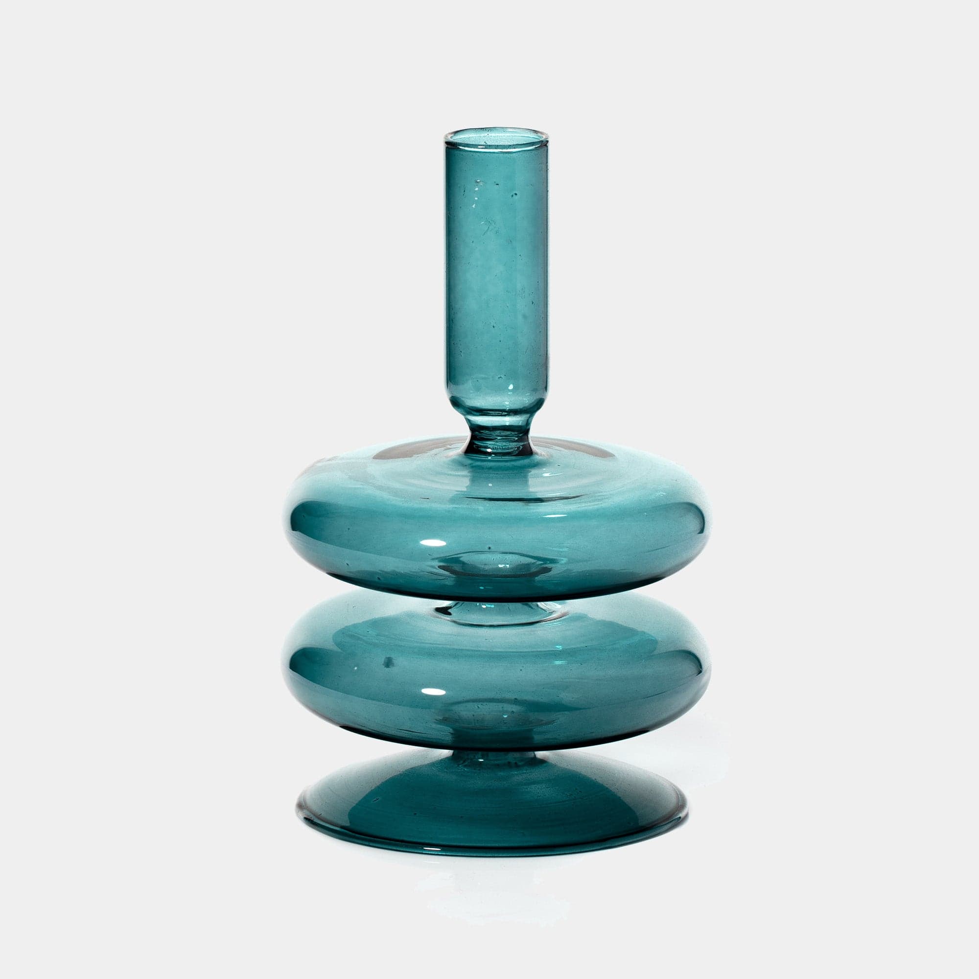 Maegen - Ocean Teal Candle Holder