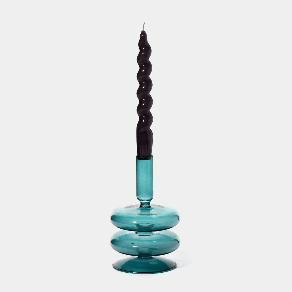 Maegen - Ocean Teal Candle Holder