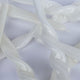 Maegen - White Twisted Taper Candles, Pack of 3
