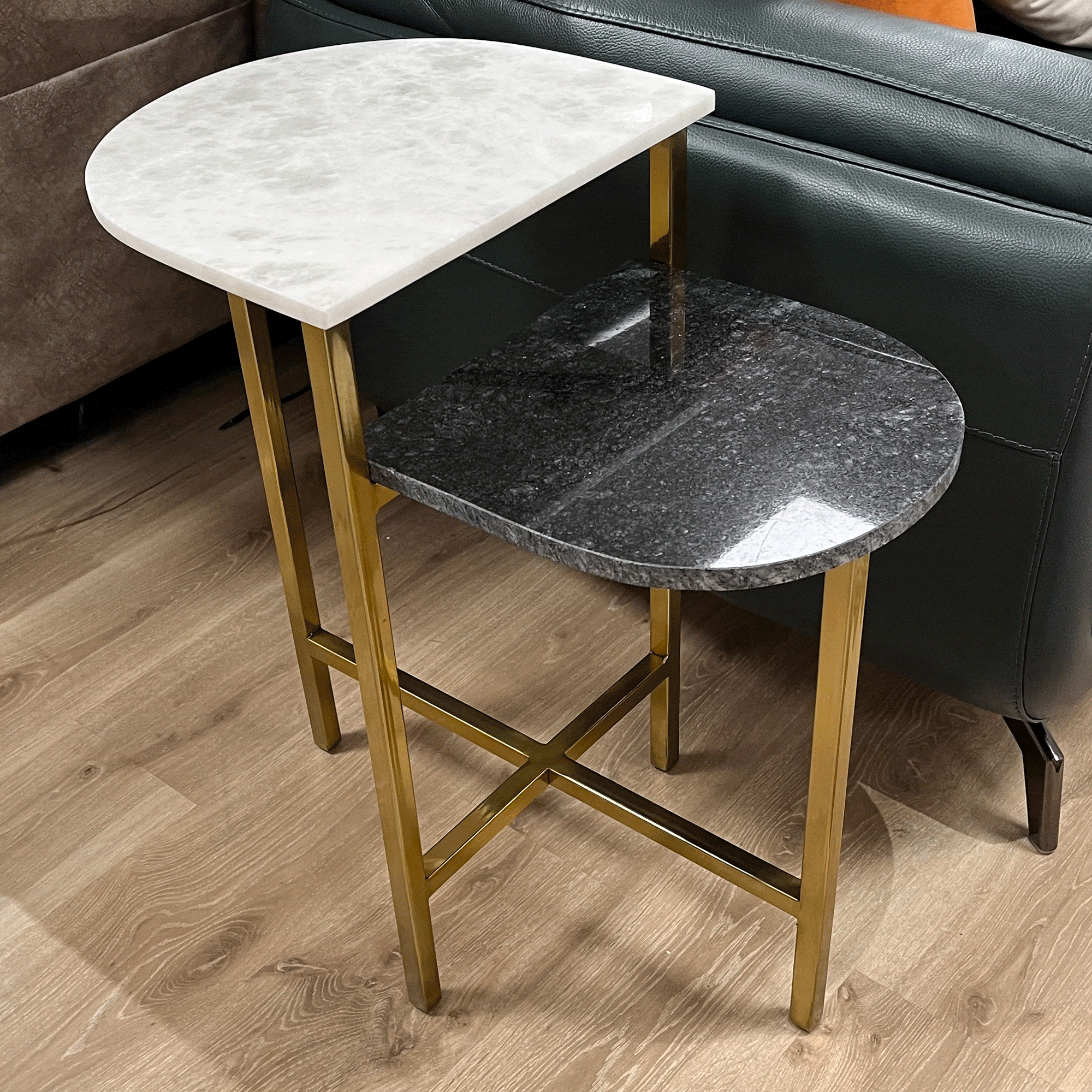 Alderney Marble Side Table