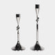 Henares - Chrome Candlesticks, Set of 2