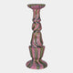 Yosemite - Candle Holder, Pink and Green