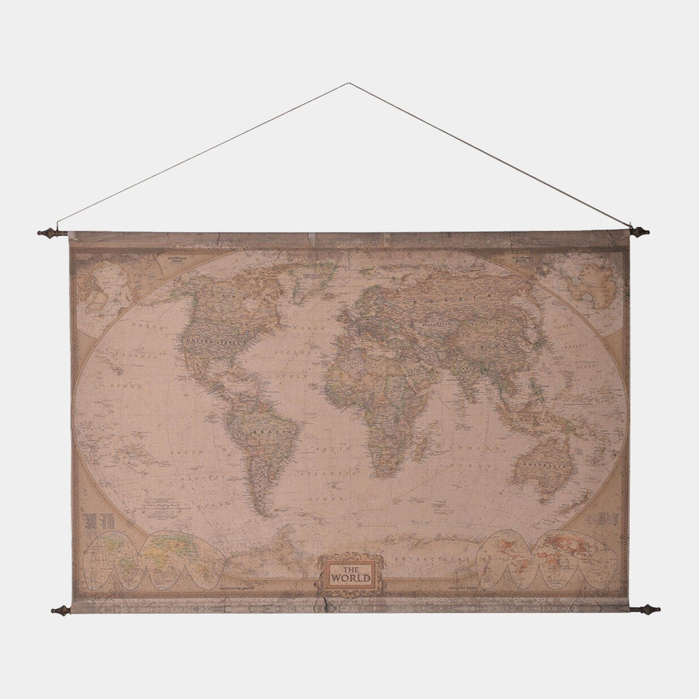 Heritage Map - Fabric Tapestry