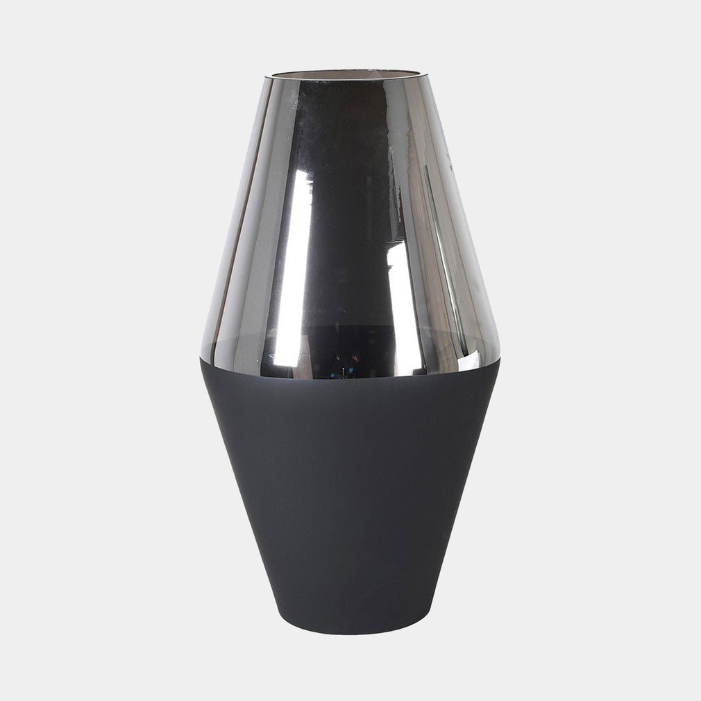 Cascais - Glass Vase, Black