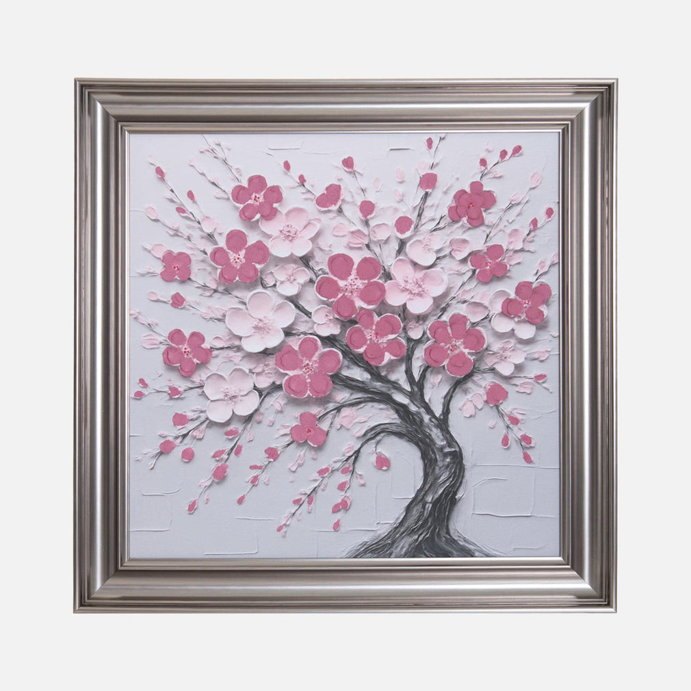 Blushing Petals - Framed Wall Art