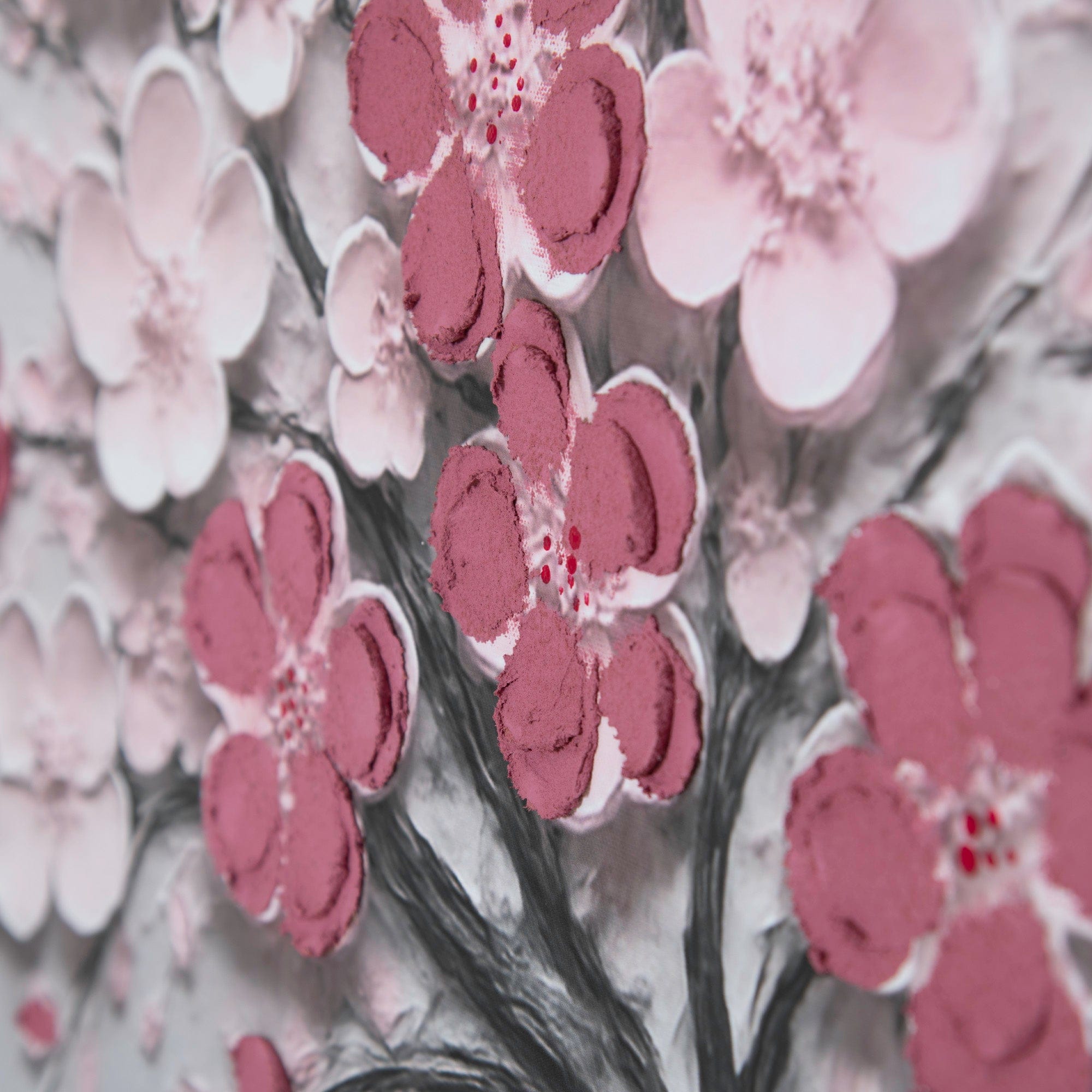 Blushing Petals - Framed Wall Art