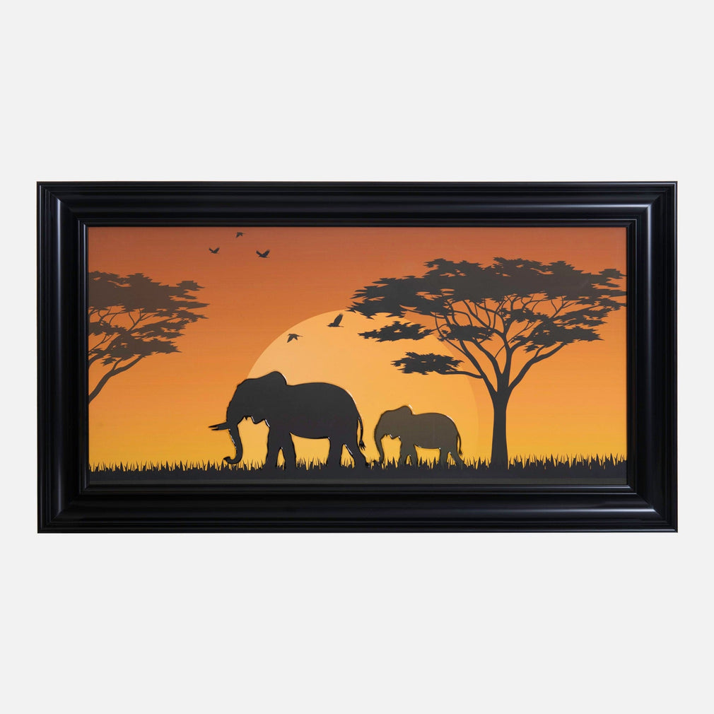 Echoes of a Bond Tembo - Framed Wall Art
