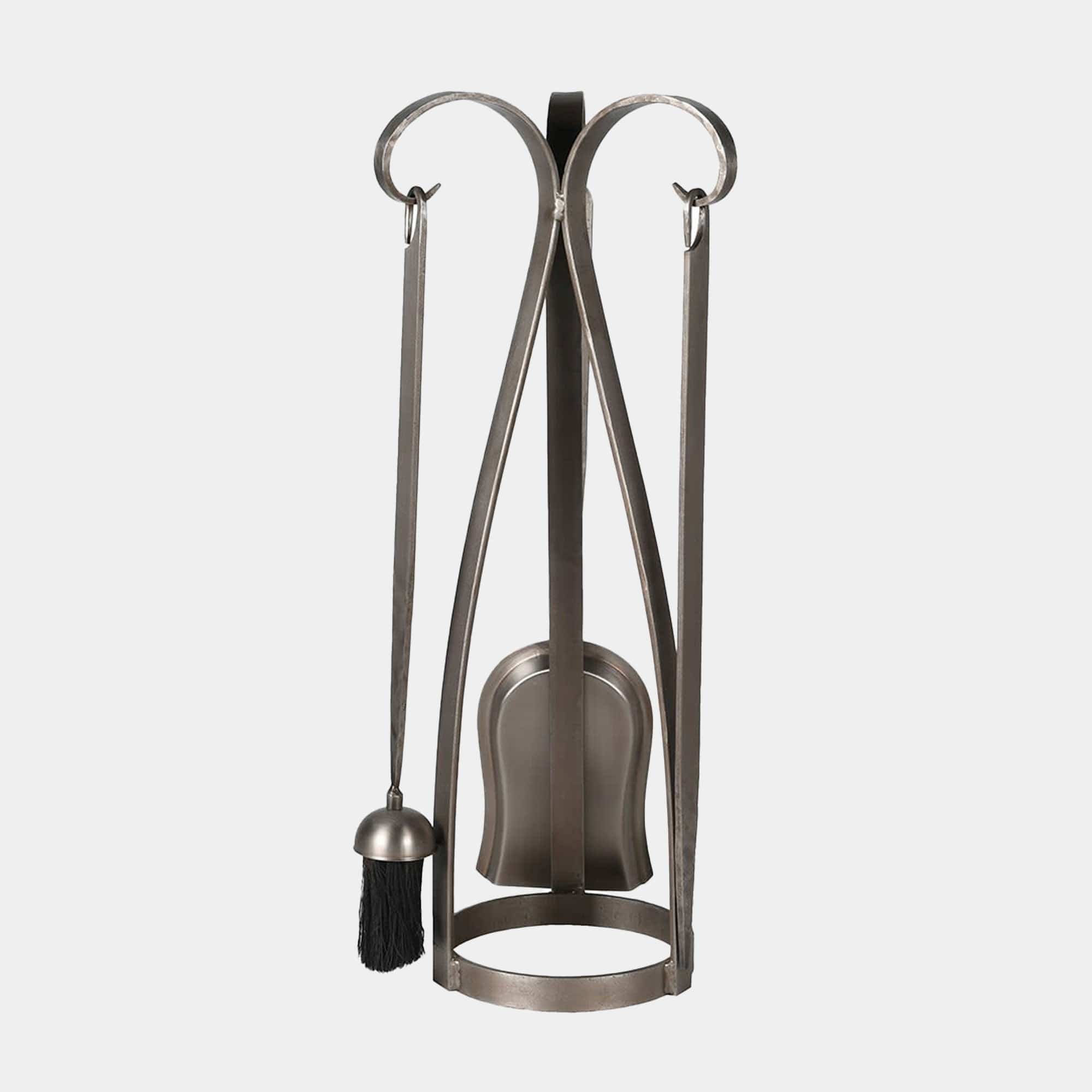 The Tinderbox - Pewter 3 Piece Fire Tool Set