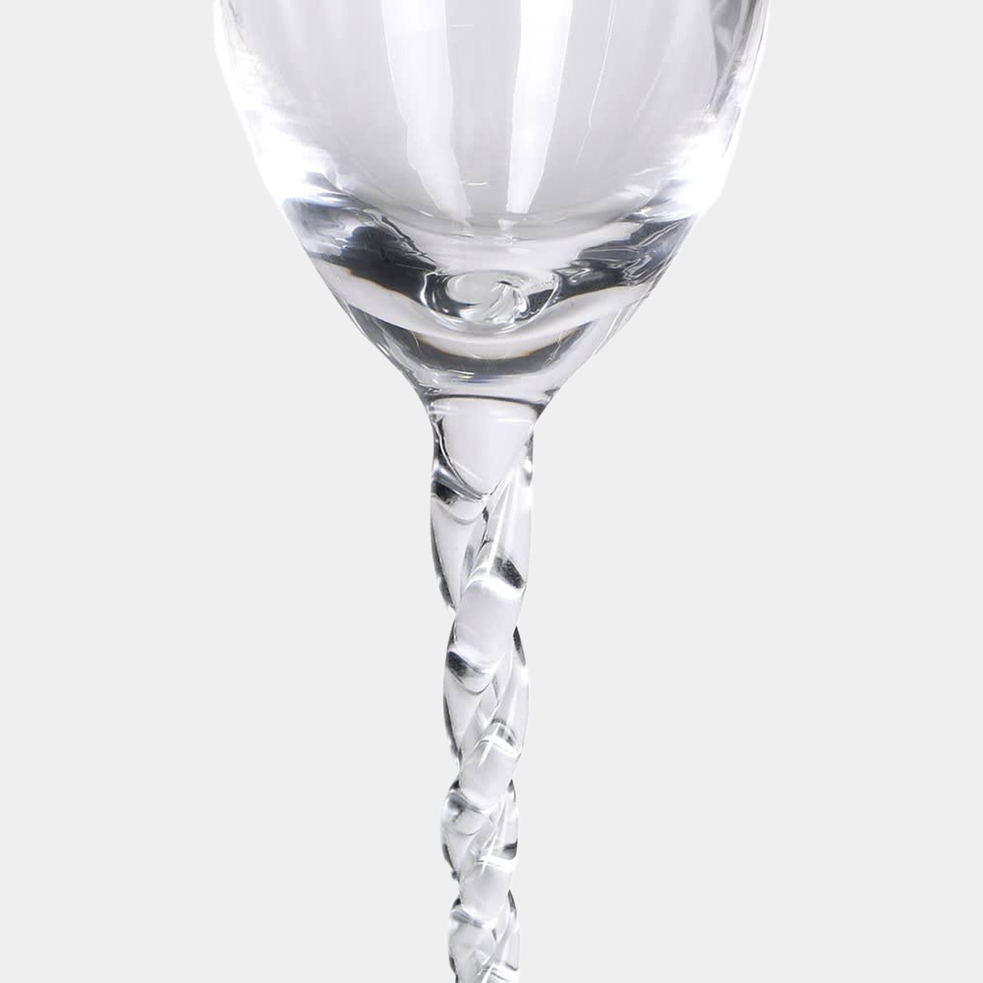 Twisted Stem - Champagne Glasses, Set of 4