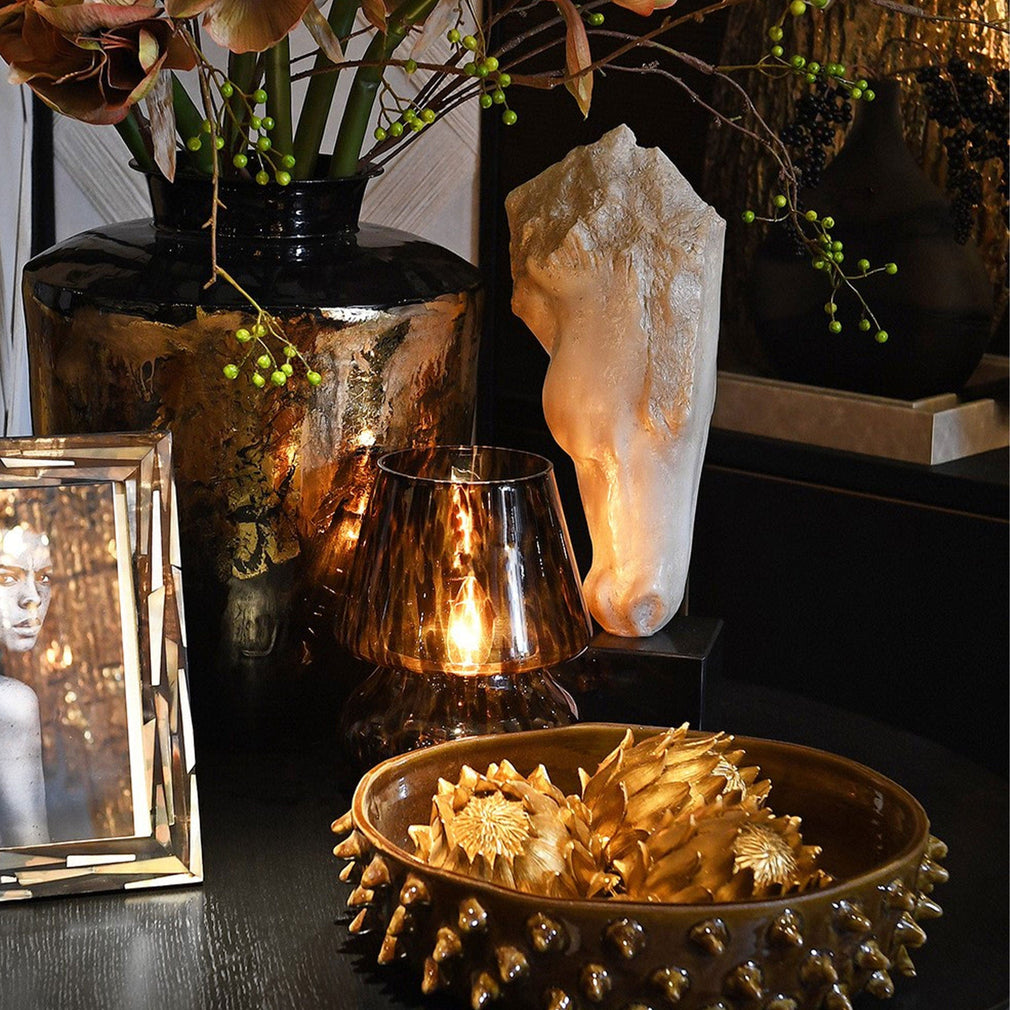 Picos - Mahogany Terracotta Spike Bowl