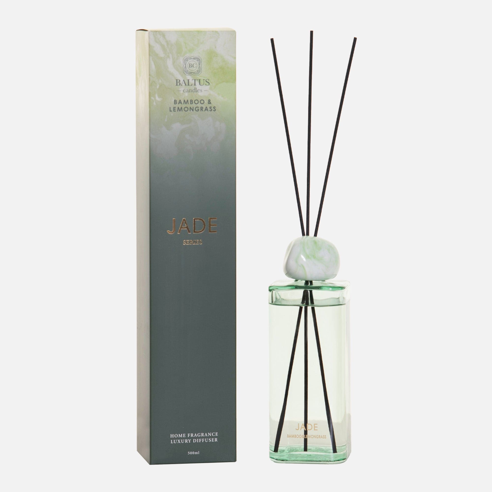 Jade - Bamboo & Lemongrass Reed Diffuser 500ml