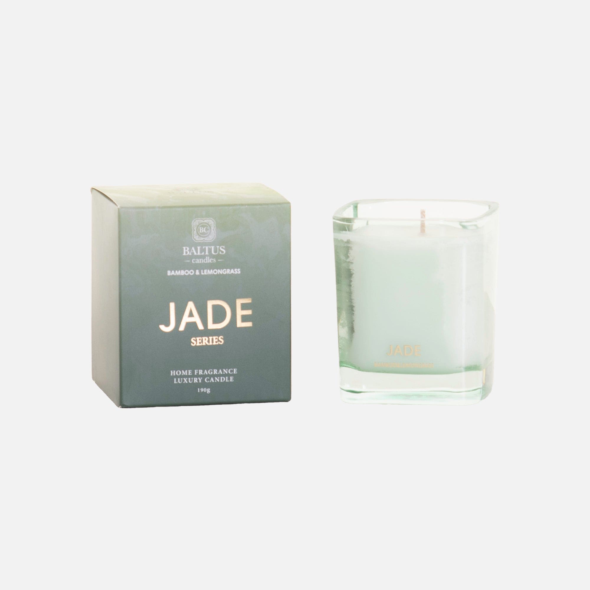 Jade - Bamboo & Lemongrass Candle
