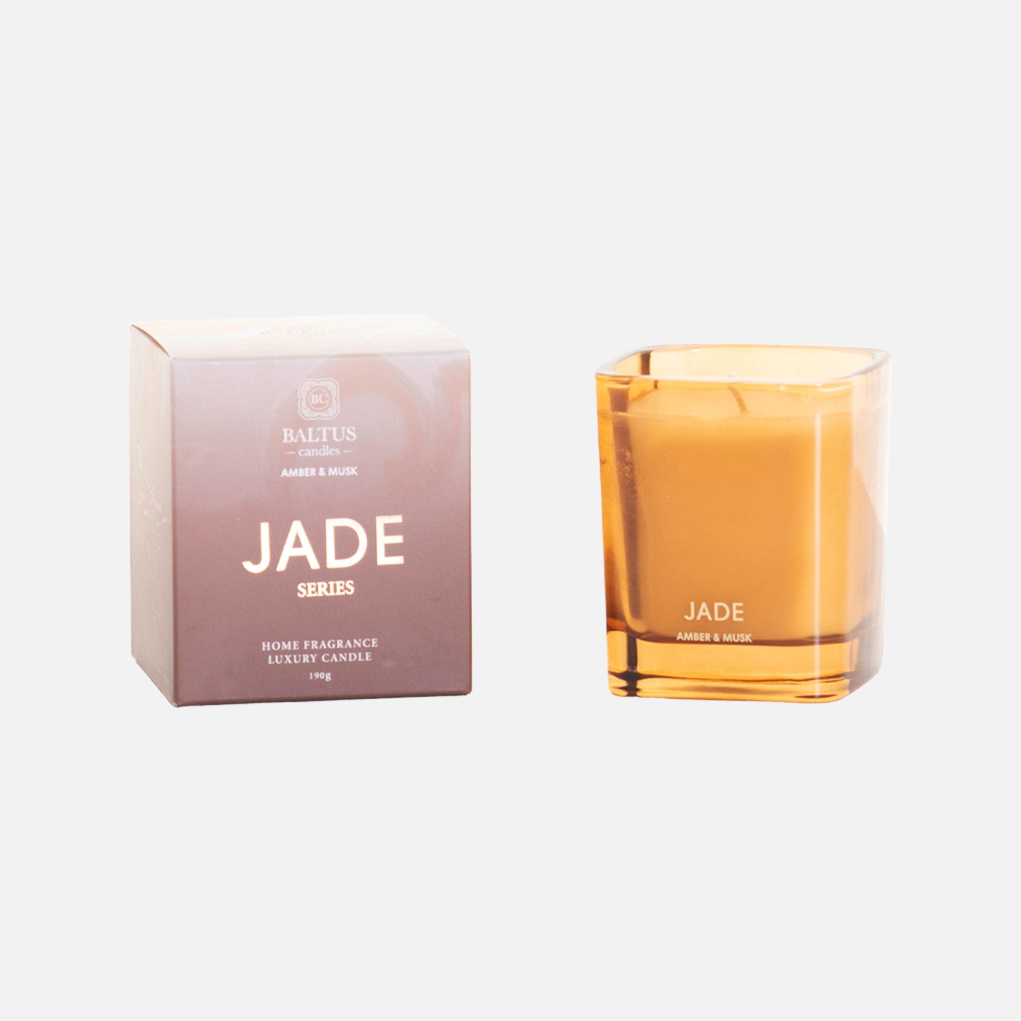 Jade - Amber & Musk Candle