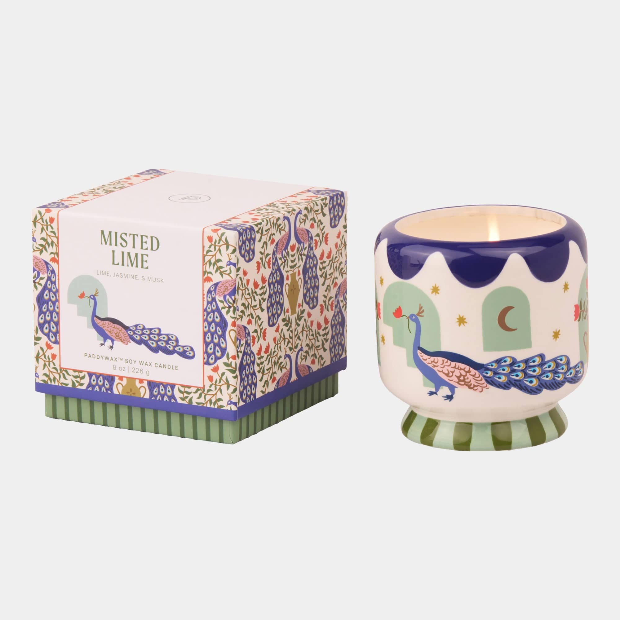 A Dopo - Peacock Misted Lime Candle