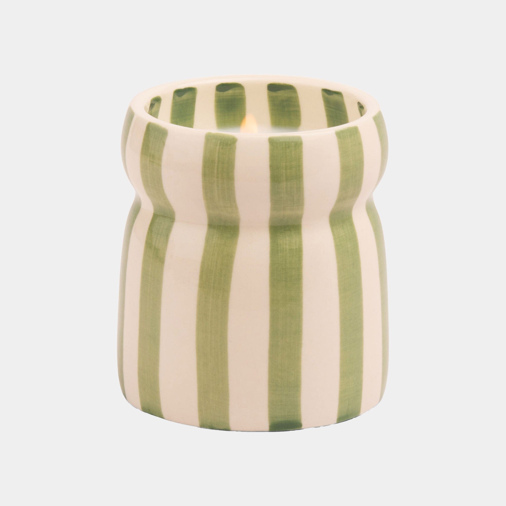 Cabana - Striped Candle, Bora Bora
