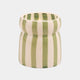 Cabana - Striped Candle, Bora Bora