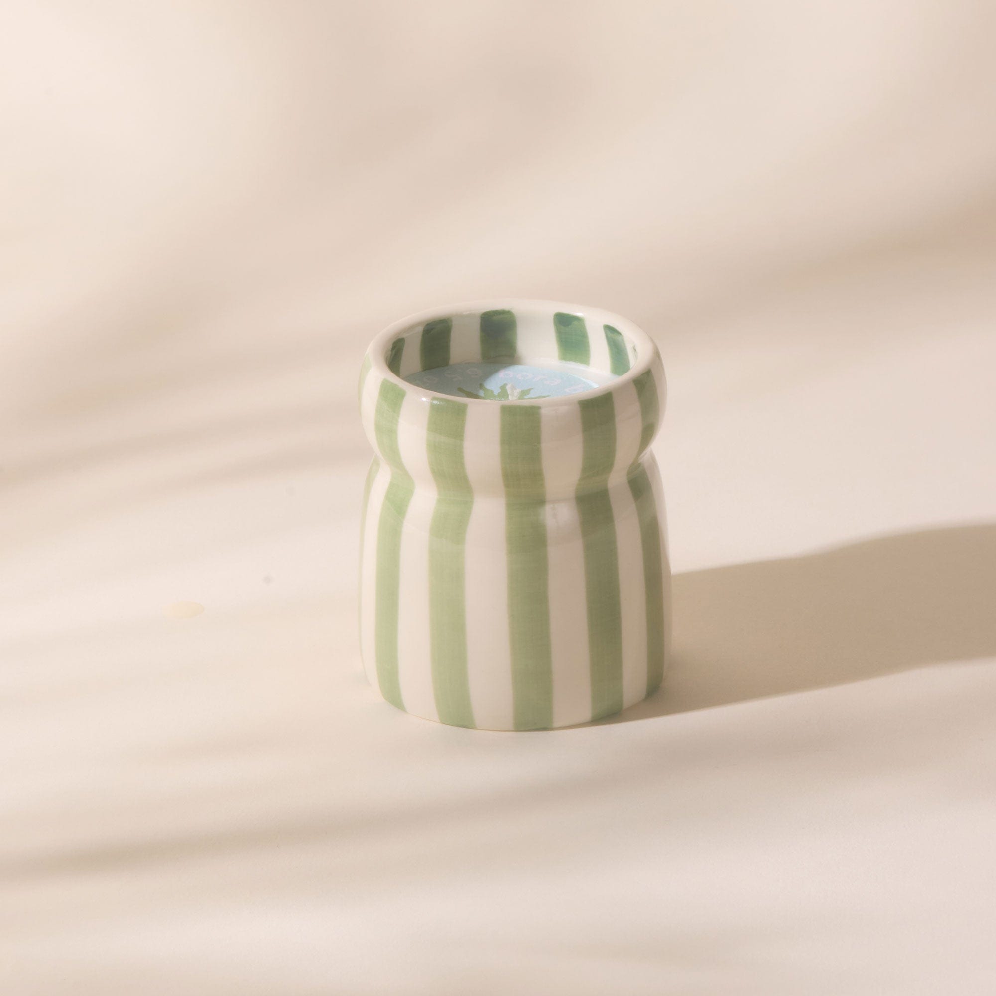 Cabana - Striped Candle, Bora Bora