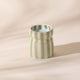 Cabana - Striped Candle, Bora Bora