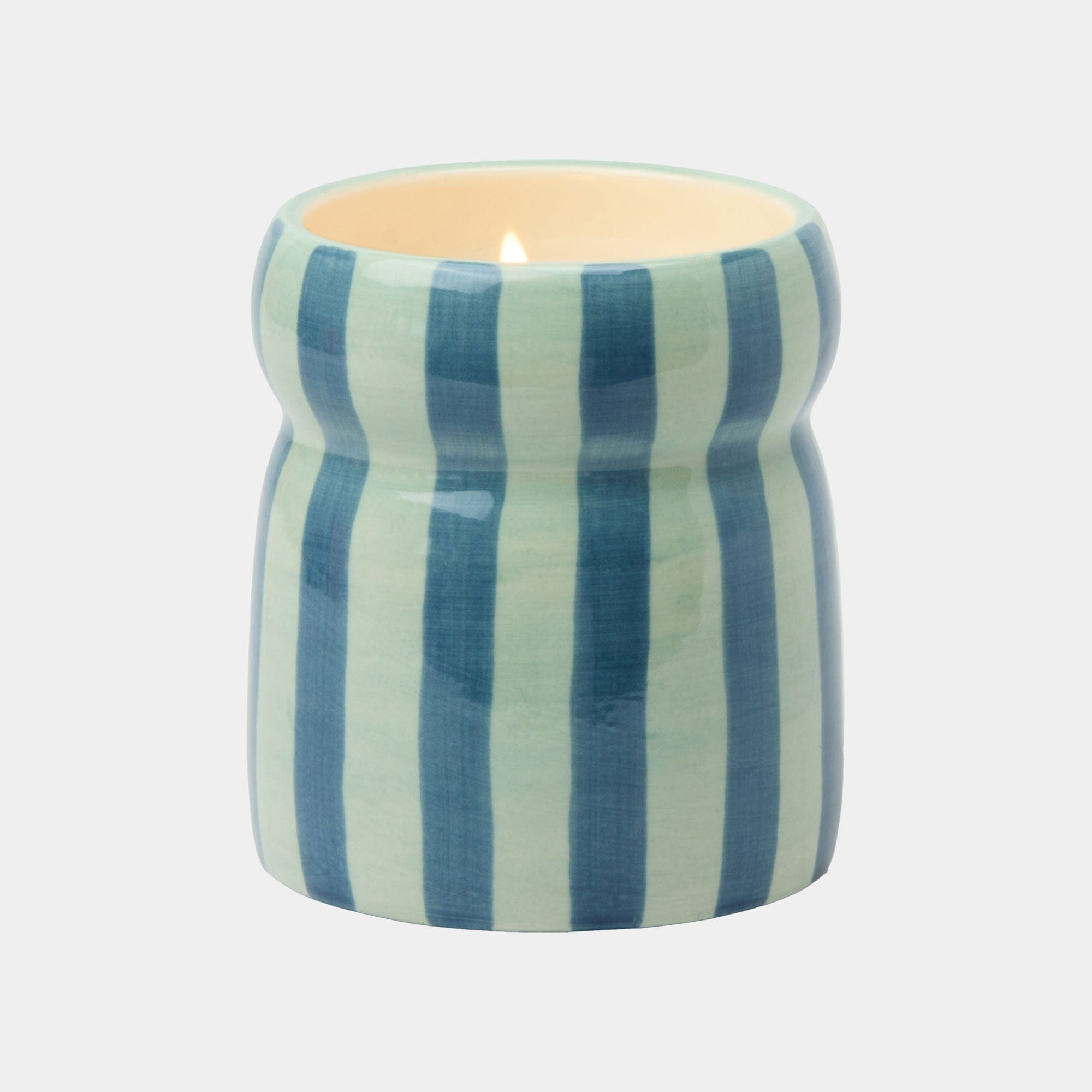Cabana - Striped Candle, Warm Cider