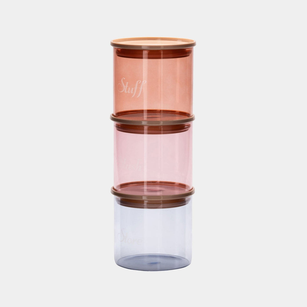 Yvonne Ellen - Stacking Storage Jar, Set of 3
