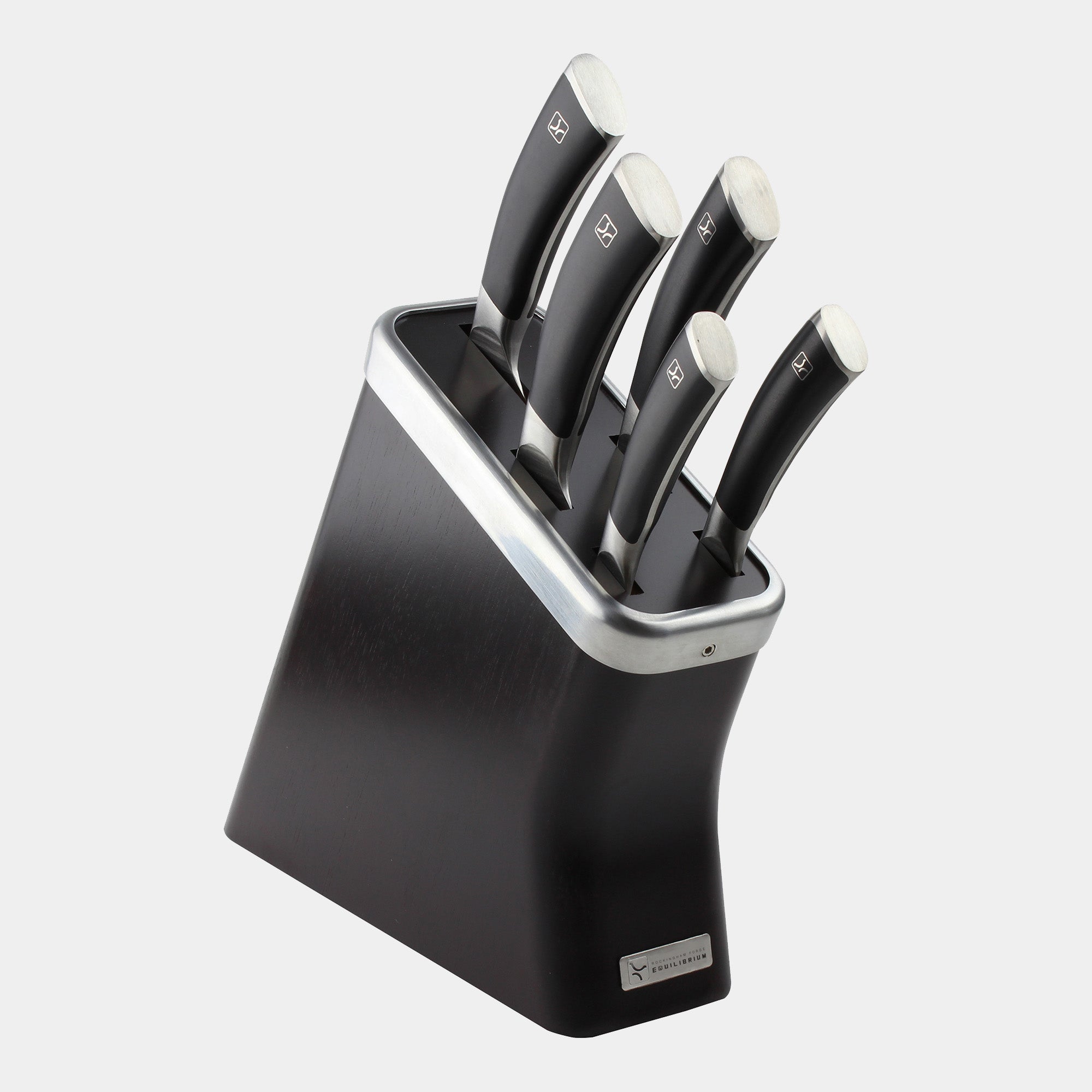 Equilibrium 5 Piece Knife Block Set (BA)