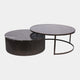 Grove - Round Nesting Coffee Tables, Glass & Marble