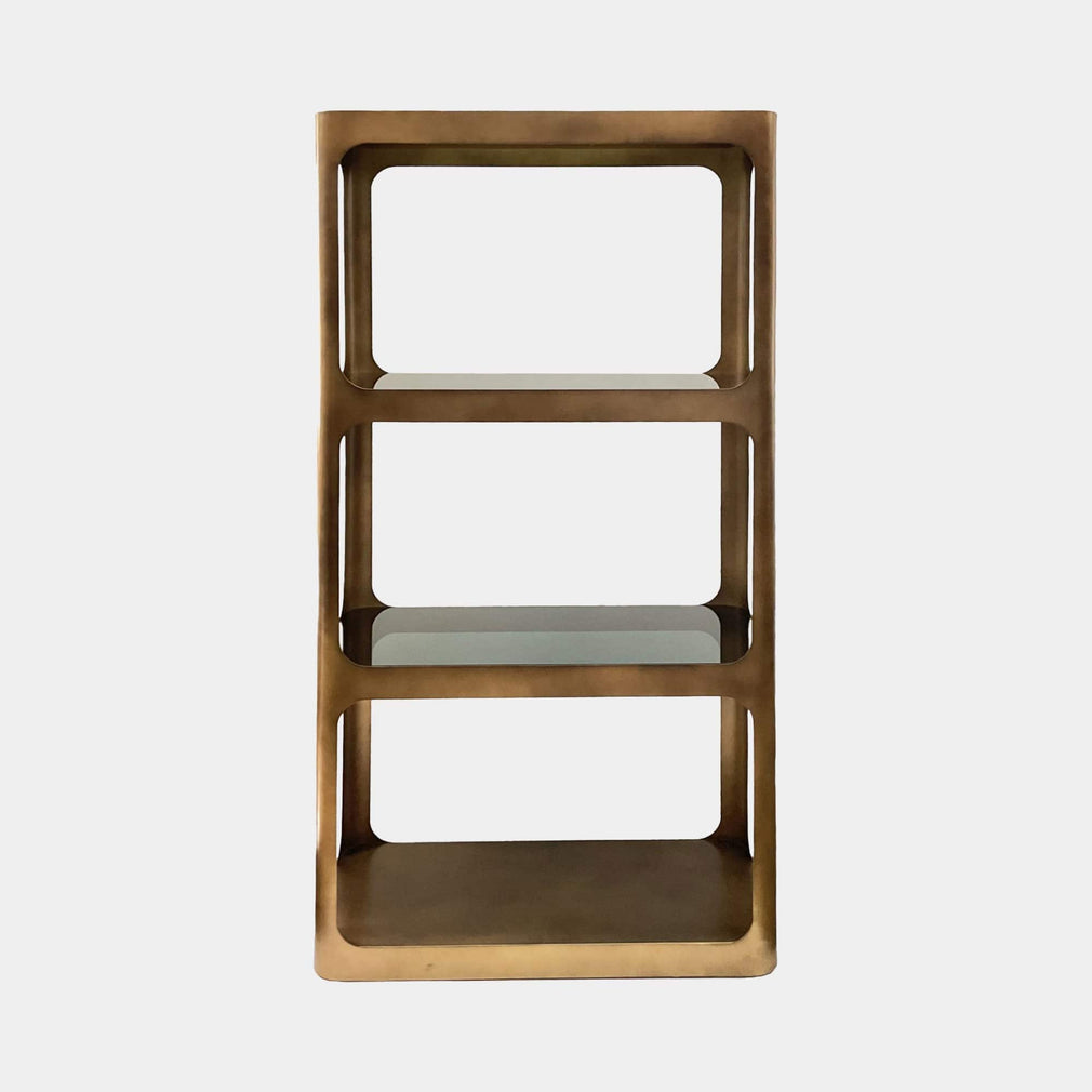 Thornton - Shelf Unit, Smoked Gold