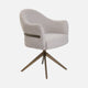 Amy - Swivel Dining Chair In Fabric