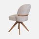 Lara - Swivel Dining Chair In Fabric