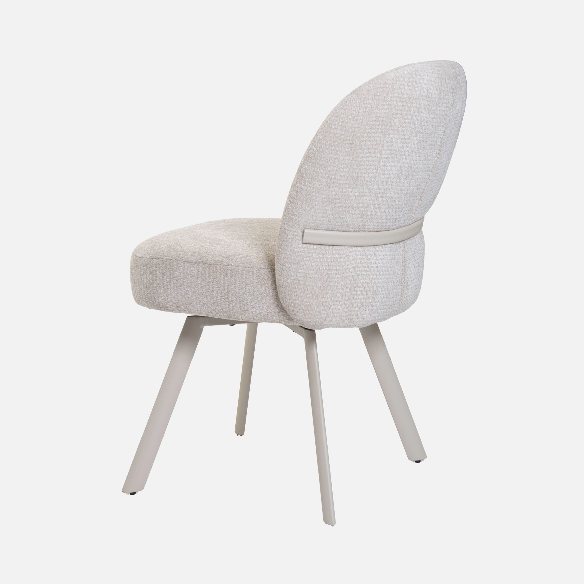 Amber - Swivel Dining Chair In Fabric
