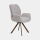 Phoenix - Swivel Dining Armchair In Fabric