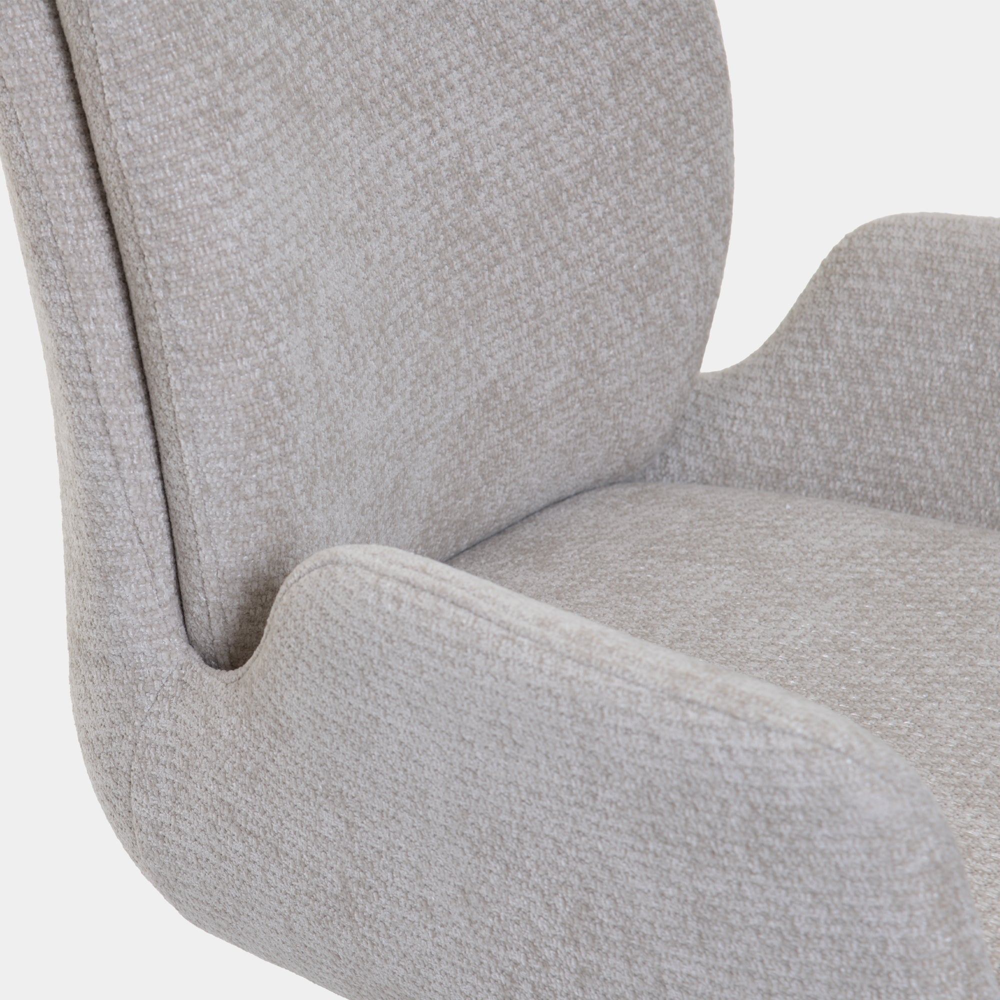 Phoenix - Swivel Dining Armchair In Fabric