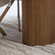 Toledo - Dining Table, Travertine Top 200cm