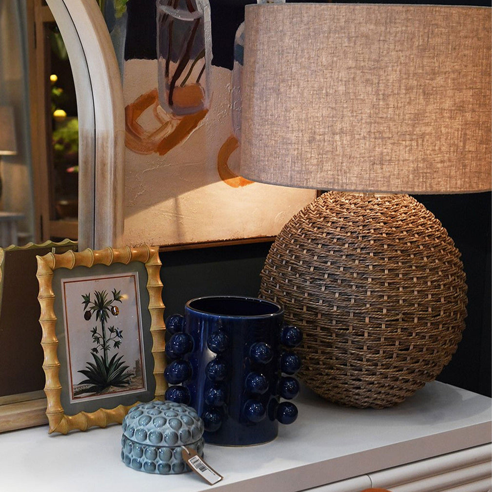 Bobble - Decorative Vase, Dark Blue