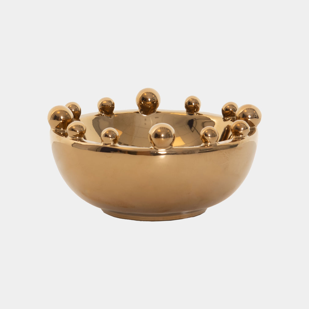 Bobble - Decorative Bowl, Gold