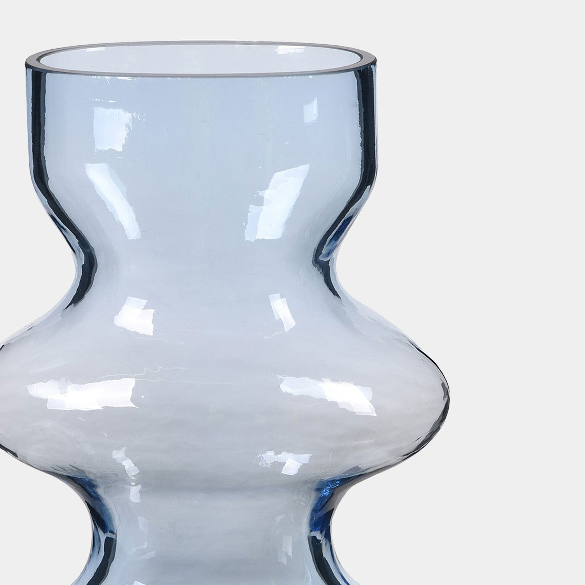 Silhouette - Vase, Blue