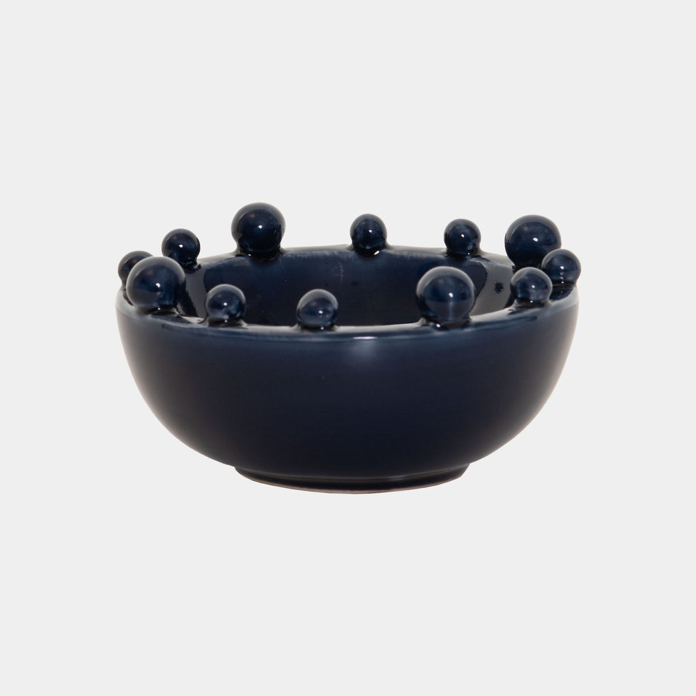 Bobble - Decorative Bowl, Dark Blue