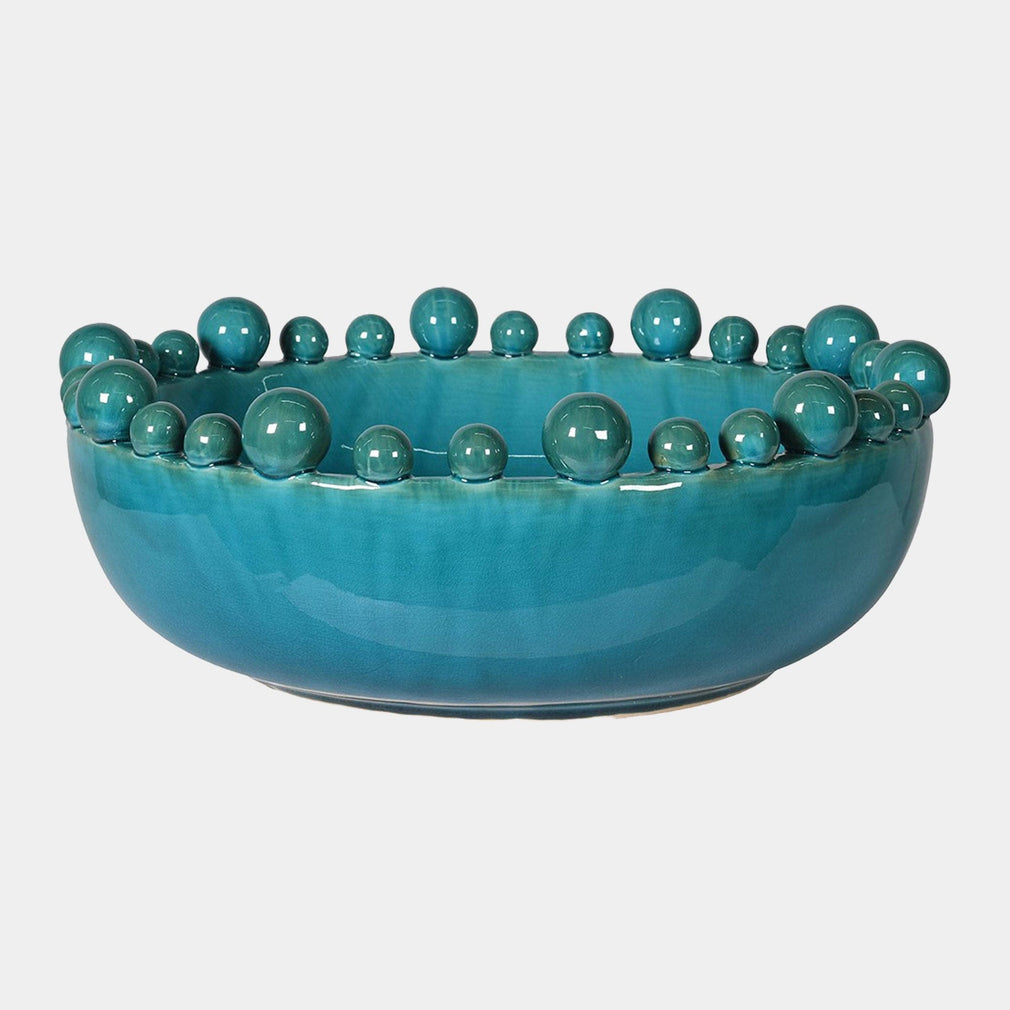 Bobble - Decorative Bowl, Aqua