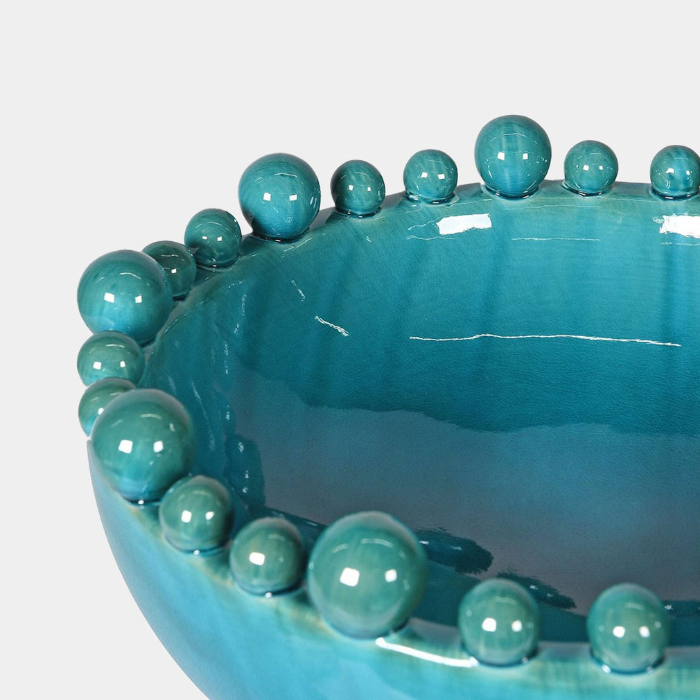 Bobble - Decorative Bowl, Aqua