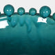 Bobble - Decorative Bowl, Aqua