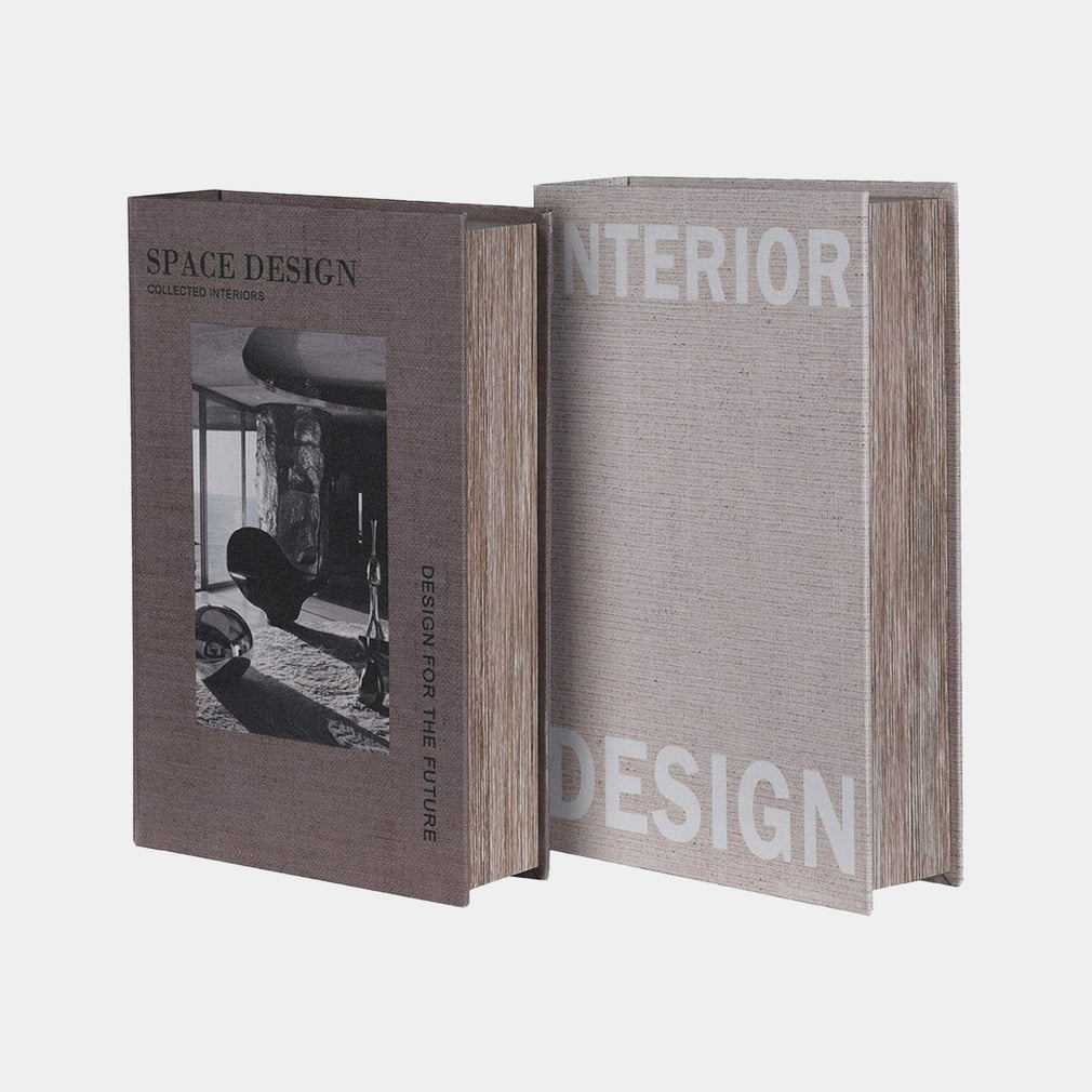 Designer - Decorative Book Boxes, Set of 2