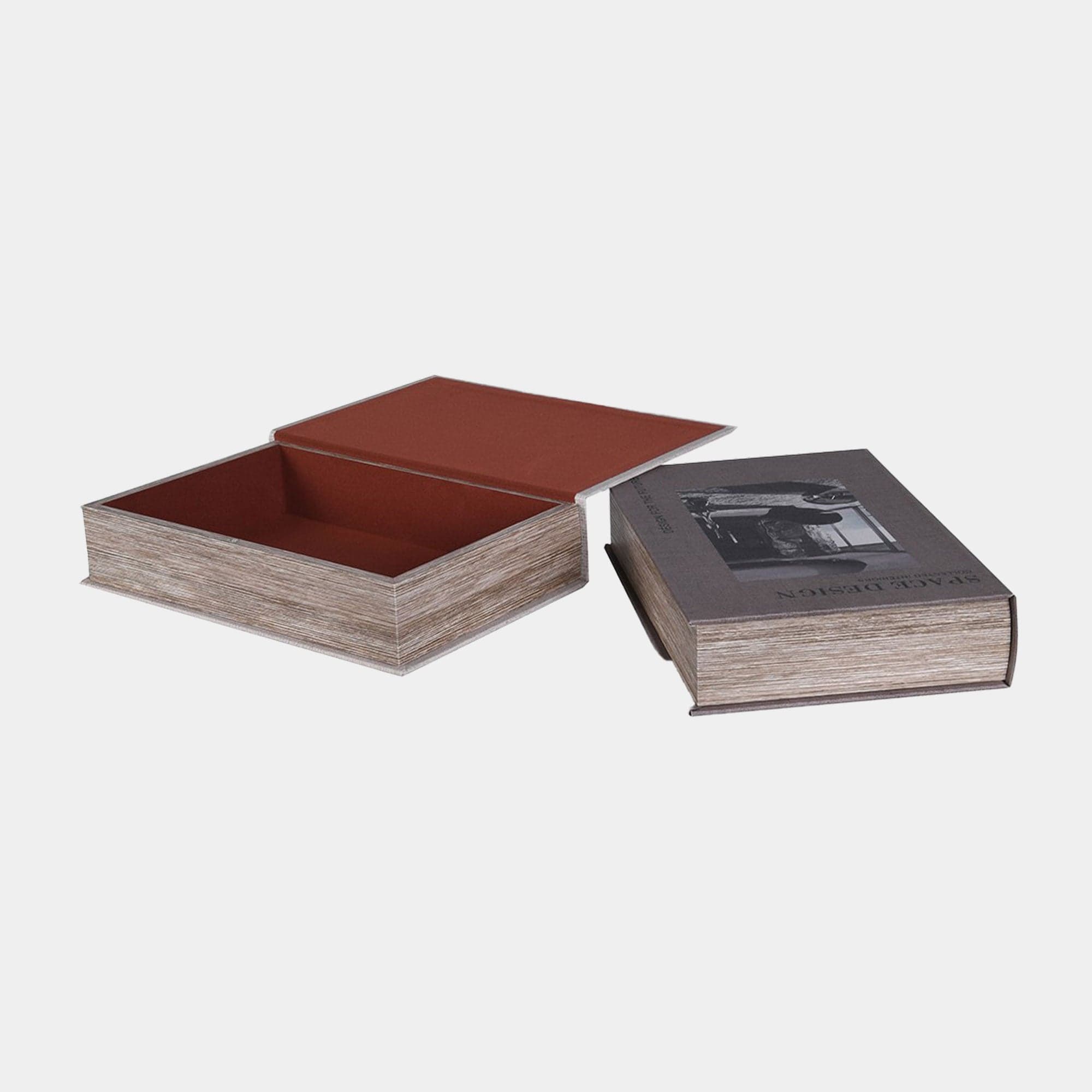 Designer - Decorative Book Boxes, Set of 2