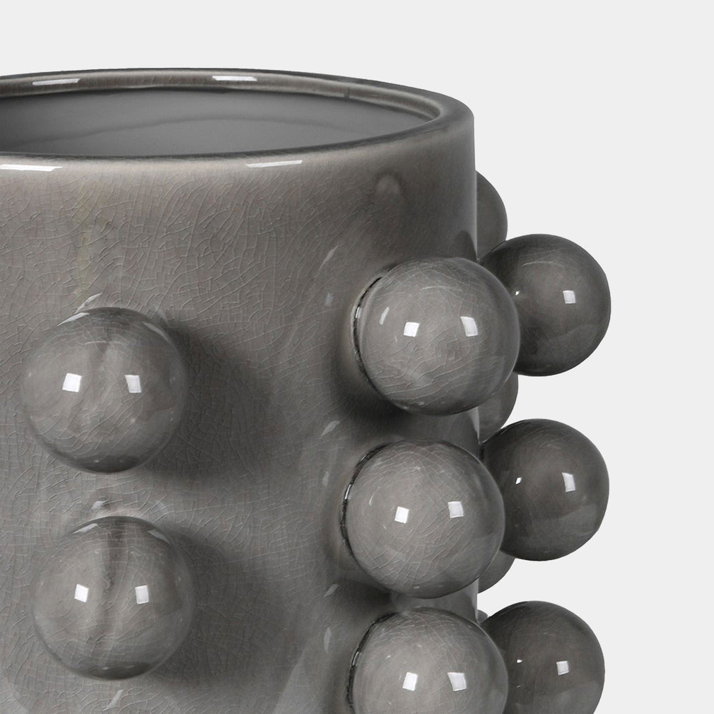 Bobble - Decorative Vase, Grey