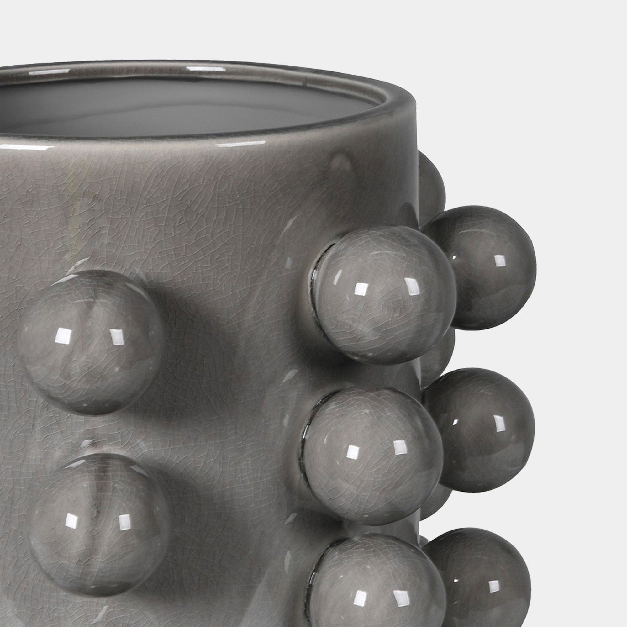 Bobble - Decorative Vase, Grey