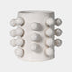 Bobble - Decorative Vase, White