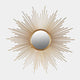 Radial - Decorative Wall Mirror, Gold